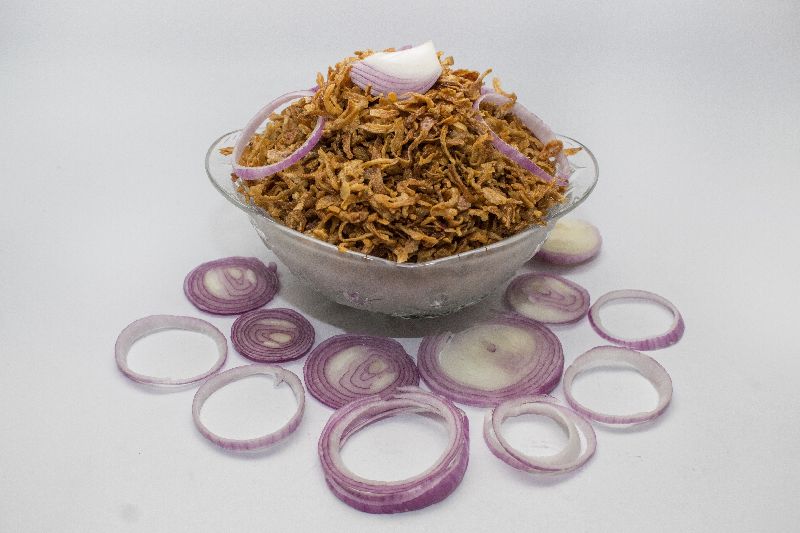 Dehydrated pink onion fried coated/ non coated